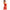 Leg Avenue - Bodystocking Con Collo A Halter Rosso Cuori Rossi