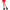 Leg Avenue - Collant A Righe Bianco/Rosso