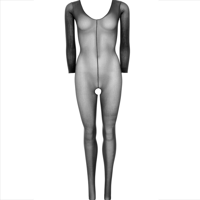 Leg Avenue - Bodystocking Manica Lunga Nero