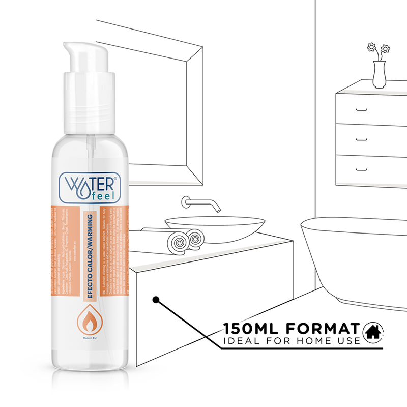 Waterfeel - Lubrificante Effetto Calore 150 Ml