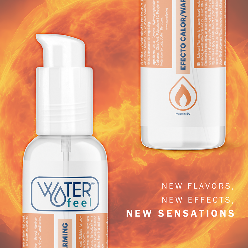 Waterfeel - Lubrificante Effetto Calore 150 Ml