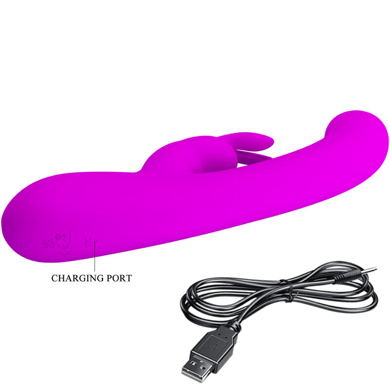 Pretty Love - Vibratore Coniglio Lamar E Punto G Viola