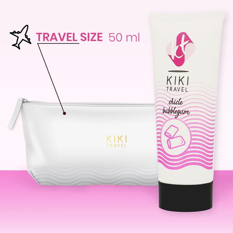 Kikí Travel Fragola Gum Lubrificante Aromatizzato 50ml - immagine 3