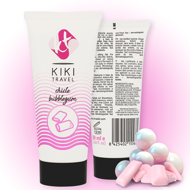 Kikí Travel Fragola Gum Lubrificante Aromatizzato 50ml - immagine 2