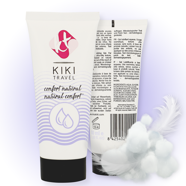 Kikí Travel Lubrificante Naturale a Base Acqua 50ml Body-Safe - immagine 2