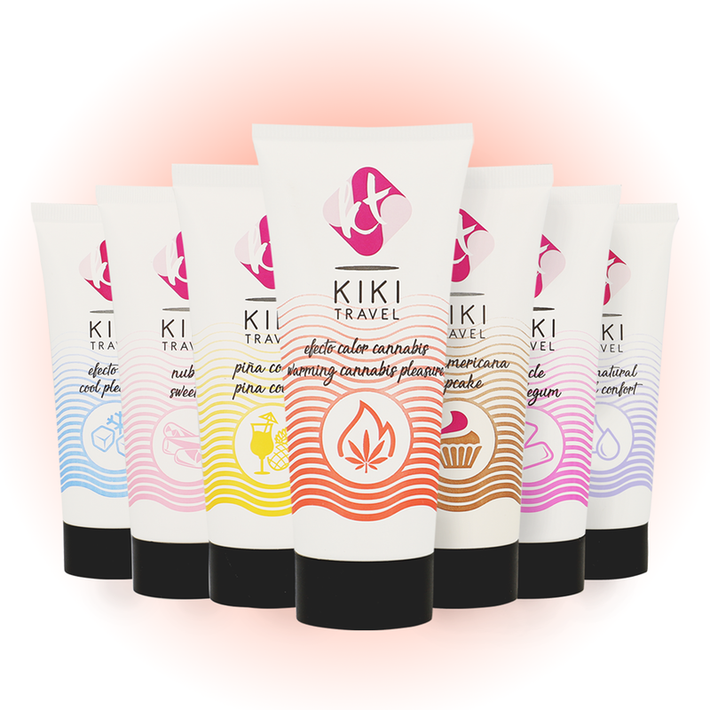 Kikí Travel - Lubrificante Effetto Caldo Cannabis 50 Ml