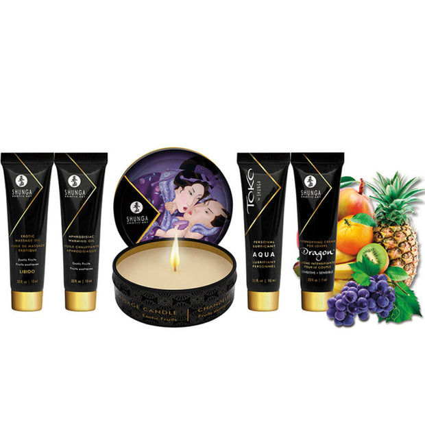 Shunga Frutti Esotici della Geisha - Kit Massaggio Premium - immagine 2
