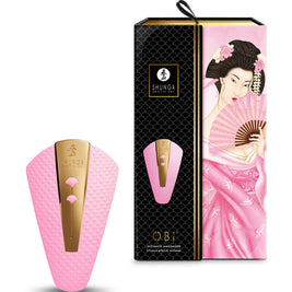 Shunga Obi Massaggiatore Intimo Rosa in Silicone Premium - immagine 4