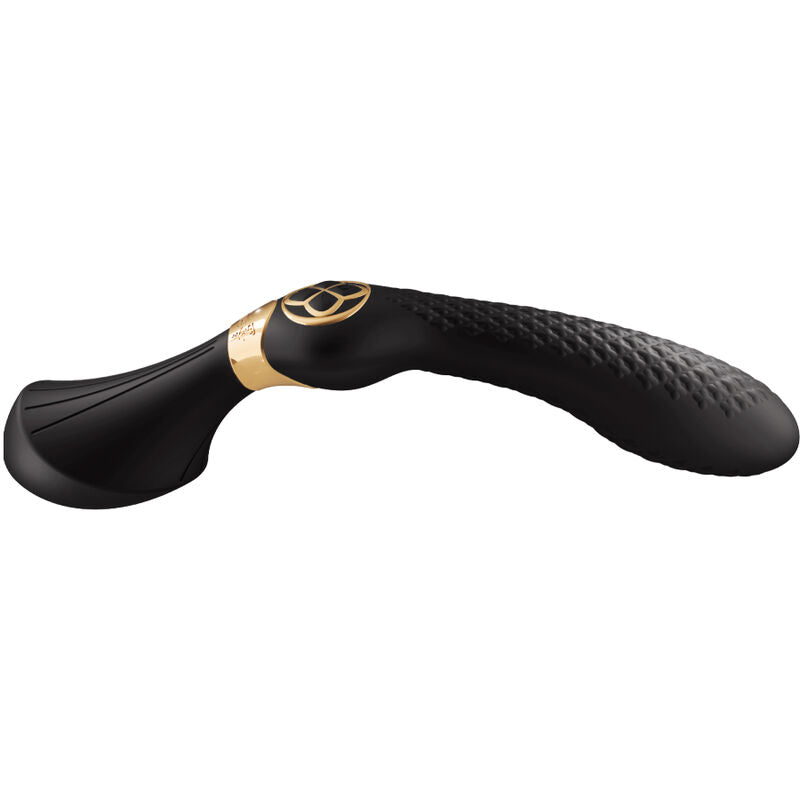 Shunga Zoa Massaggiatore Intimo Nero Premium in Silicone