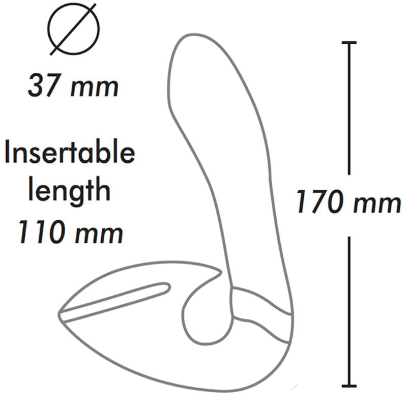 Shunga Soyo Massaggiatore Intimo Punto G in Silicone Nero - immagine 5