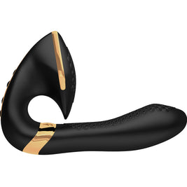 Shunga Soyo Massaggiatore Intimo Punto G in Silicone Nero - immagine 2