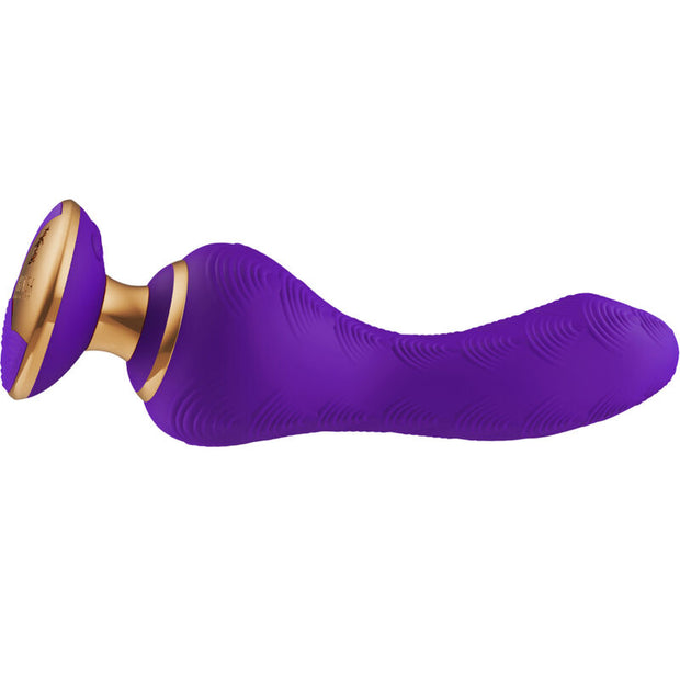Shunga Sanya Stimolatore Premium in Silicone Viola - immagine 2