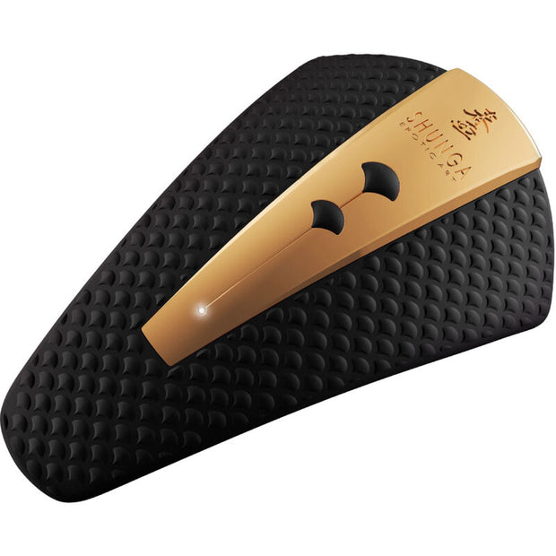 Shunga Obi Massaggiatore Intimo Clitorideo Nero Premium - immagine 2