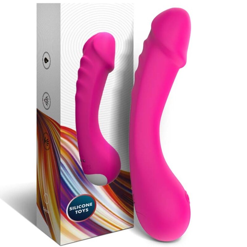 Armony - Dildo Vibratore Punto G In Silicone Fucsia
