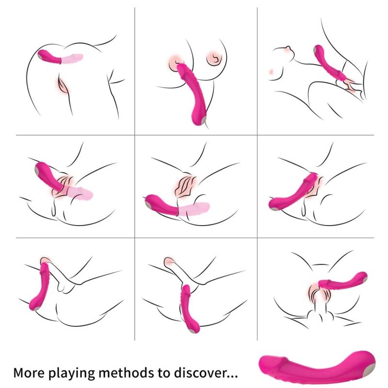 Armony - Dildo Vibratore Punto G In Silicone Viola