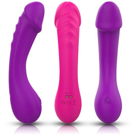 Armony - Dildo Vibratore Punto G In Silicone Viola