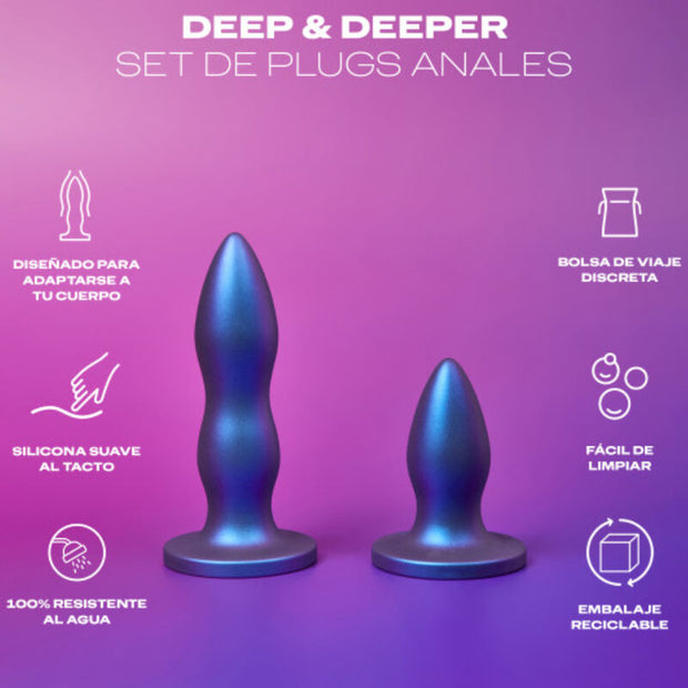 Durex - Set Giocattolo Plug Anale Profondo E Più Profondo