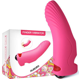 Aurora Vibratore Finger Fucsia Mini in Silicone Body-Safe - immagine 4