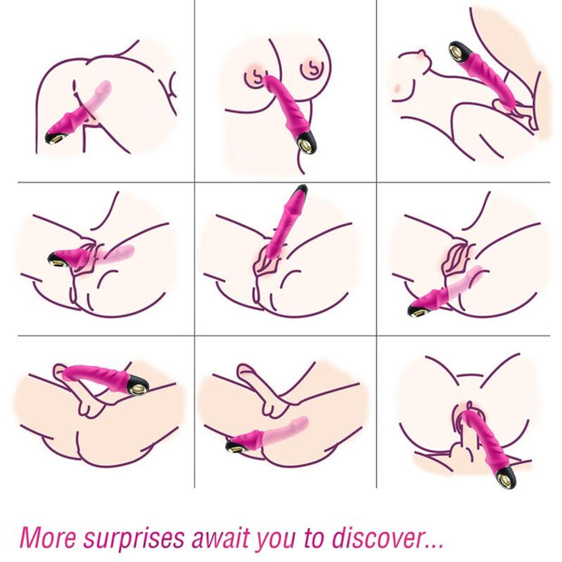 Armony - Joyblade Dildo Vibratore Rotatore Fucsia