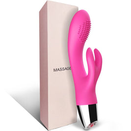 Vibratore Rabbit Fucsia in Silicone Body-Safe Premium - immagine 5