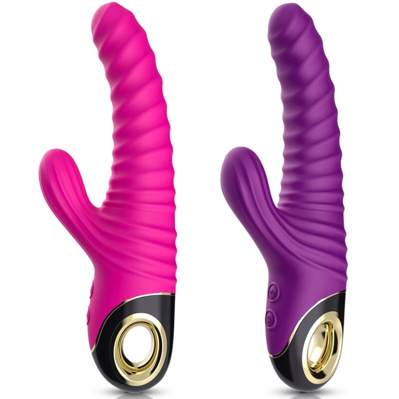 Vibratore Rabbit Eternity in Silicone Body-Safe Viola Premium - immagine 4