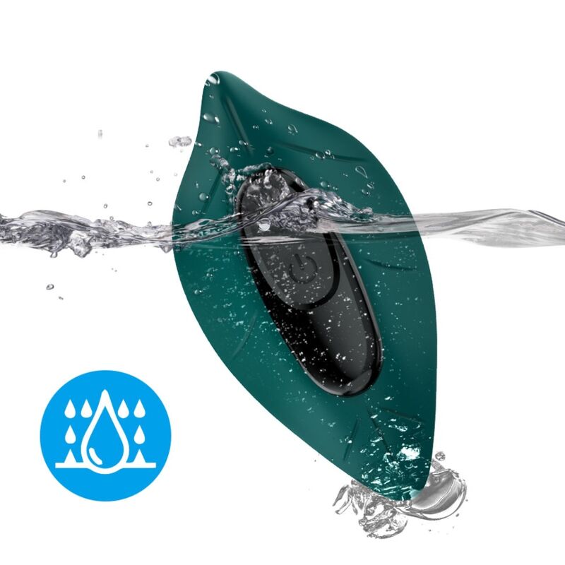 Stimolatore Clitorideo con Telecomando Verde Body-Safe - immagine 2
