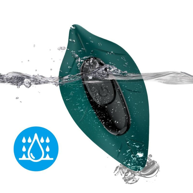Stimolatore Clitorideo con Telecomando Verde Body-Safe - immagine 2