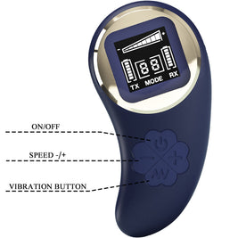 Pretty Love - Mina Uovo Vibrante Telecomando Blu