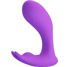Intense Idabelle Vibratore Doppia Funzione con Telecomando Viola