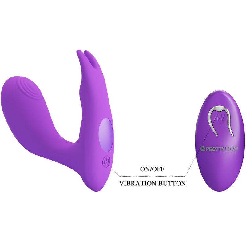 Intense Idabelle Vibratore Doppia Funzione con Telecomando Viola - immagine 6