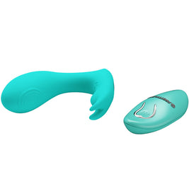 Intense Idabelle Vibratore Telecomandato con Pulsazione Blu - immagine 3