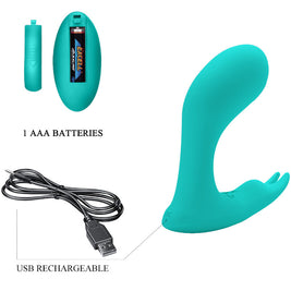 Intense Idabelle Vibratore Telecomandato con Pulsazione Blu - immagine 5