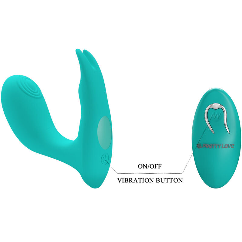 Intense Idabelle Vibratore Telecomandato con Pulsazione Blu - immagine 6