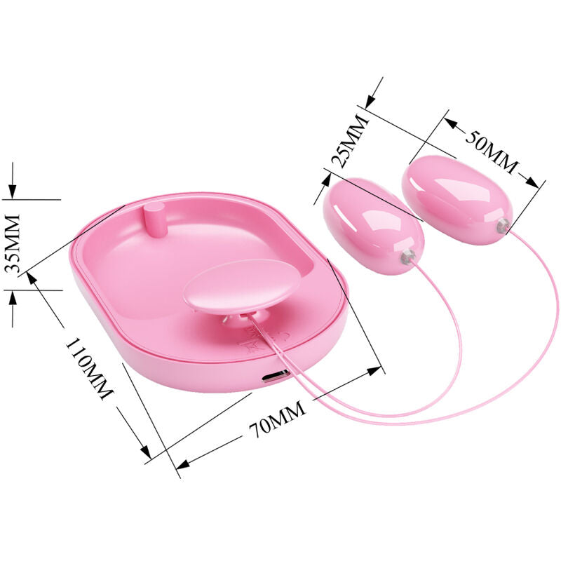 Control Pretty Love Fun Box Palletto Vibrante Rosa Premium - immagine 5