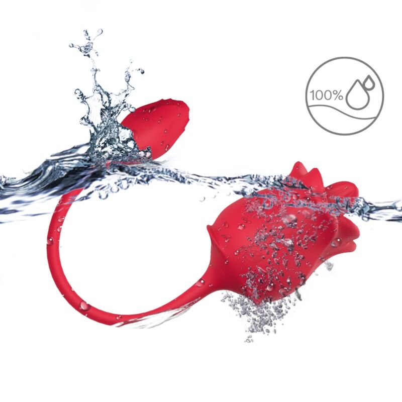 Stimolatore Premium 2 in 1 con Vibrazione e Aspirazione Rosa - immagine 3