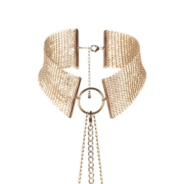 Bijoux Indiscrets Désir Métallique Collana Corpo Dorata Premium - immagine 3