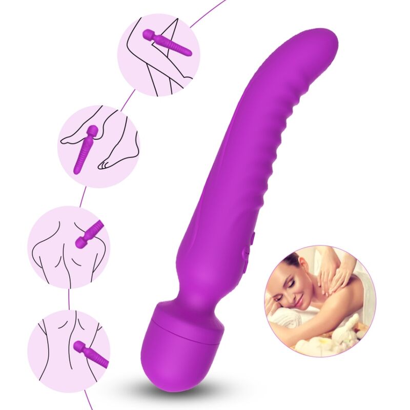 Stimolatore Clitorideo Premium con Effetto Calore Viola