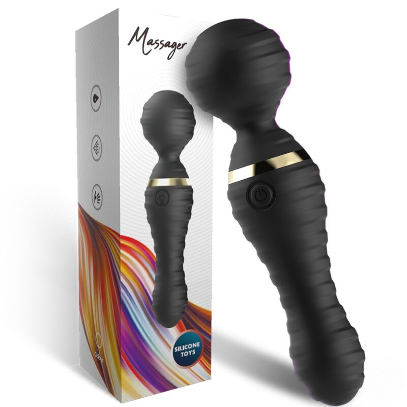 Massaggiatore Freedo Compatto in Silicone Nero Premium - immagine 4