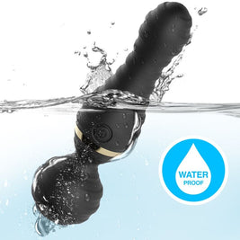 Massaggiatore Freedo Compatto in Silicone Nero Premium - immagine 3