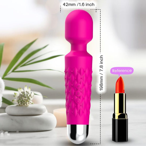 Stimolatore Clitorideo con Testa Flessibile in Silicone Fucsia - immagine 2