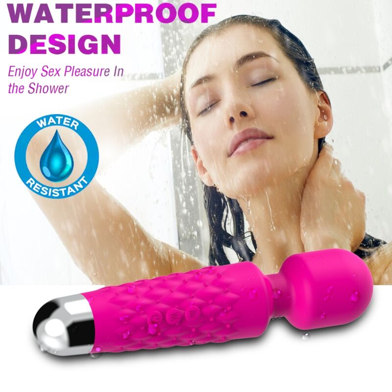 Stimolatore Clitorideo con Testa Flessibile in Silicone Fucsia - immagine 3