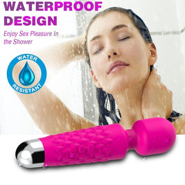 Stimolatore Clitorideo con Testa Flessibile in Silicone Fucsia - immagine 3
