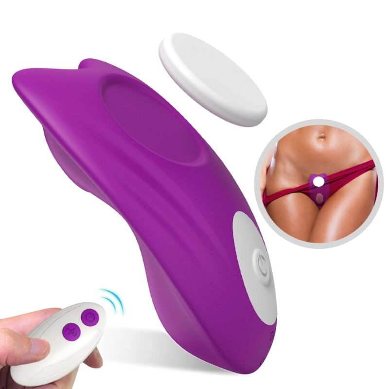 Mutandina Vibrante con Telecomando Viola - Wellness Intimo