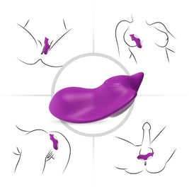 Mutandina Vibrante Butterfly Telecomandato Rosa Premium - immagine 4