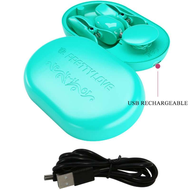 Dildo PRETTY LOVE in Silicone Premium Body-Safe Blu