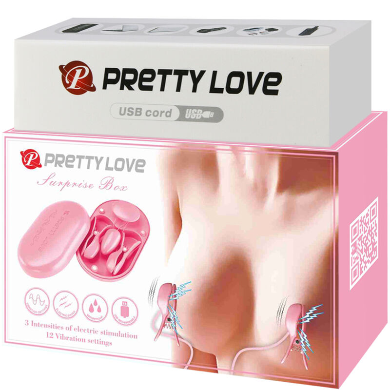 Elettrostimolatore Wellness Pretty Love Rosa Body-Safe