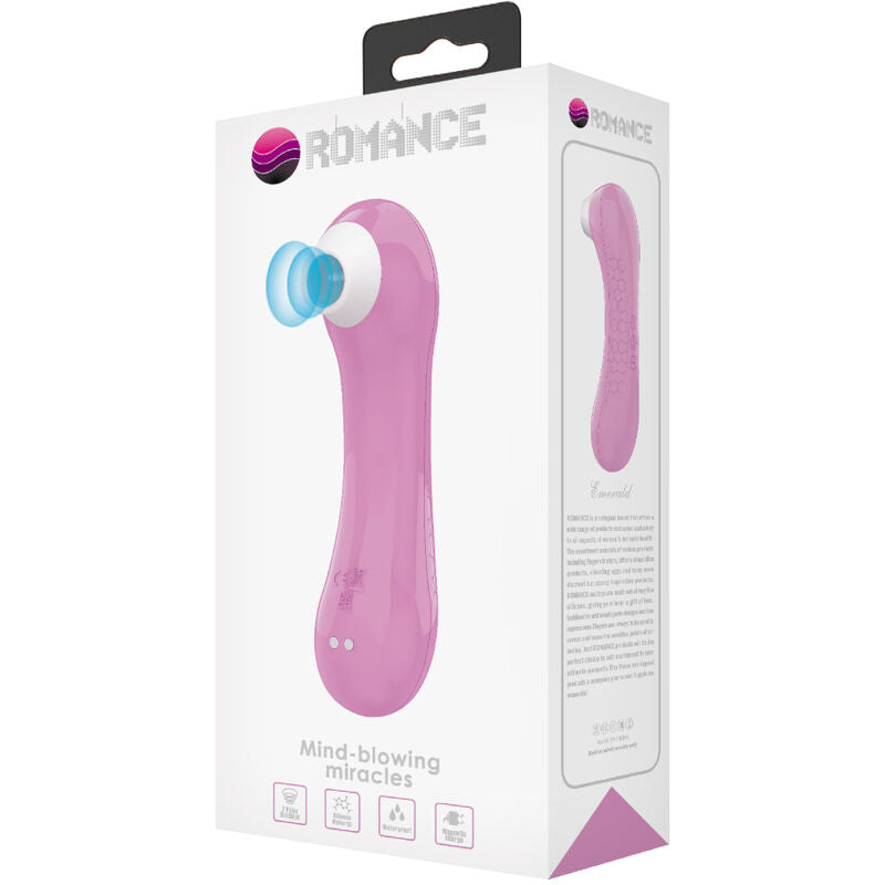 Romance Stimolatore Clitorideo ad Aspirazione Rosa Smeraldo - immagine 7