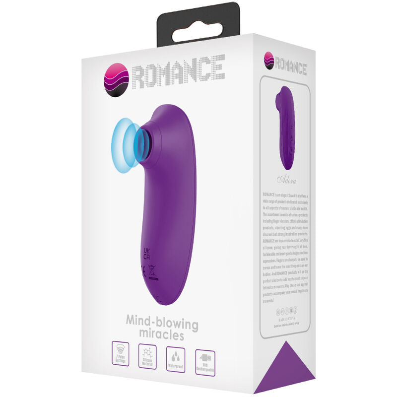 Romance Adora Mini Violet Stimolatore Clitorideo ad Aria - immagine 7