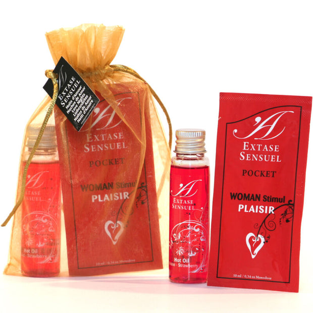 Extase Sensual Set Nuits d'Amour - Lubrificante Effetto Calore Formato Viaggio