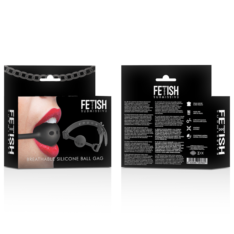 FETISH SUBMISSIVE BONDAGE Bavaglio BDSM